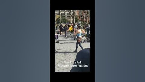 Thumbnail of Music In Washington Square Park, NYC #manhattanpark #newyorkcitypark
