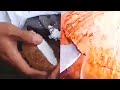 #ASMR 🔴How to open and grate the coconut 🌴 || The traditional way #satisfying #trending #live