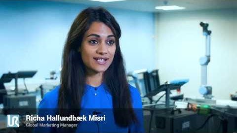Meet your new colleagues at Universal Robots - Richa & Anders