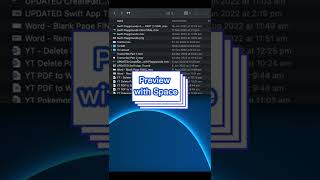 Mac Preview Files