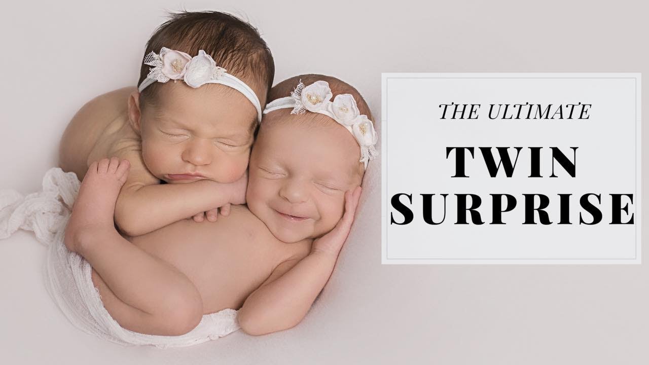 ULTIMATE Twin Christmas Surprise! We kept our twins a surprise until birth!