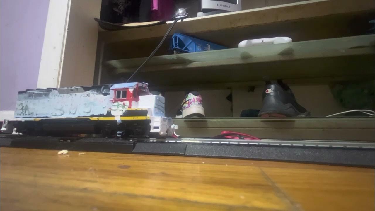 Running my model train YouTube