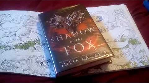 Coloring inspired by Reading (Shadow of the Fox/ Mythomorphia)