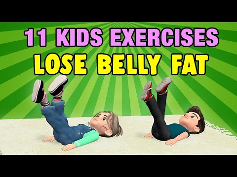 11 Kids Exercises To Lose Belly Fat At Home