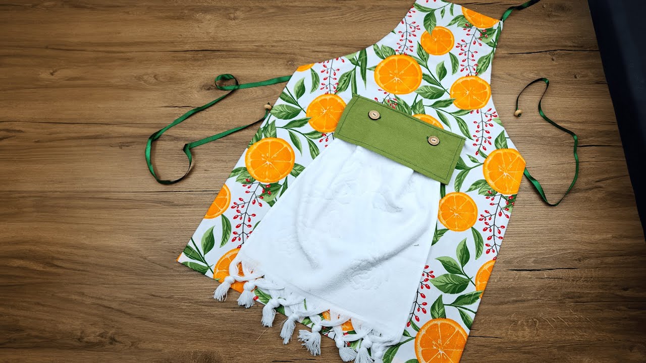 Yapımı Çok kolay Mutfak Önlüğü Yapımı