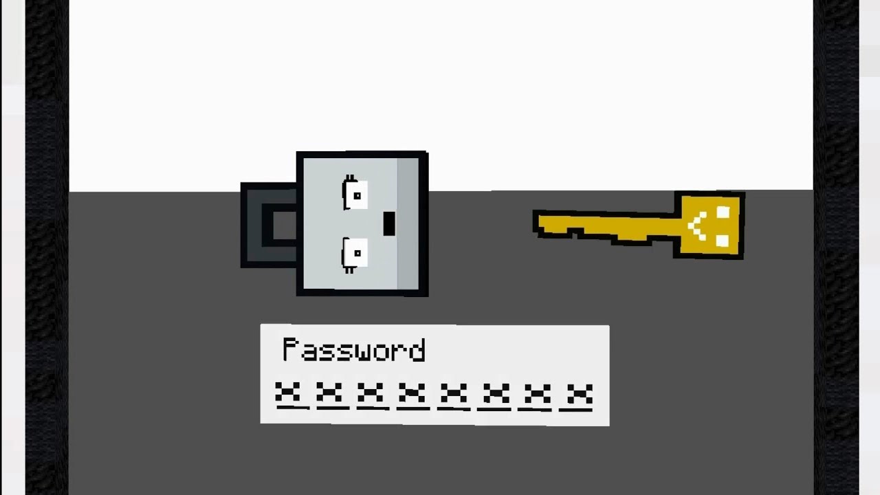 Password Hash Animation Password Key - Mineceaft ANIMATION - YouTube