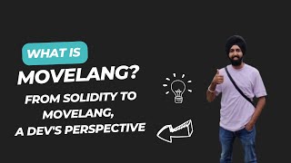 What is Move lang :  from Solidity to Movelang, a dev's perspective
