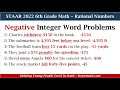 Review of Integers and Absolute Value