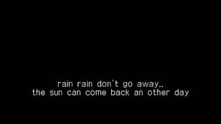 Video thumbnail of "Priscilla Ahn - Rain - Lyrics"