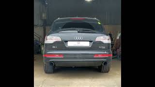 Audi Q7 TDI 3.0 V6 straight pipe.