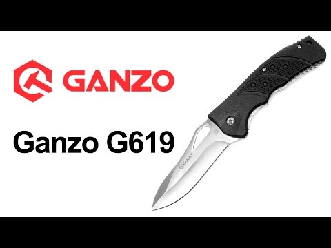 Ganzo G619 — складной нож — видео обзор 130.com.ua