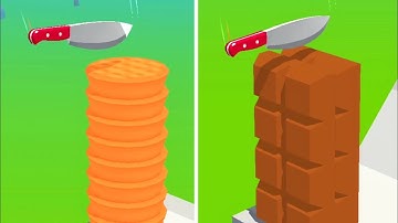 Slice It All Gameplay! Satisfying and Relaxing ASMR Slicing Video