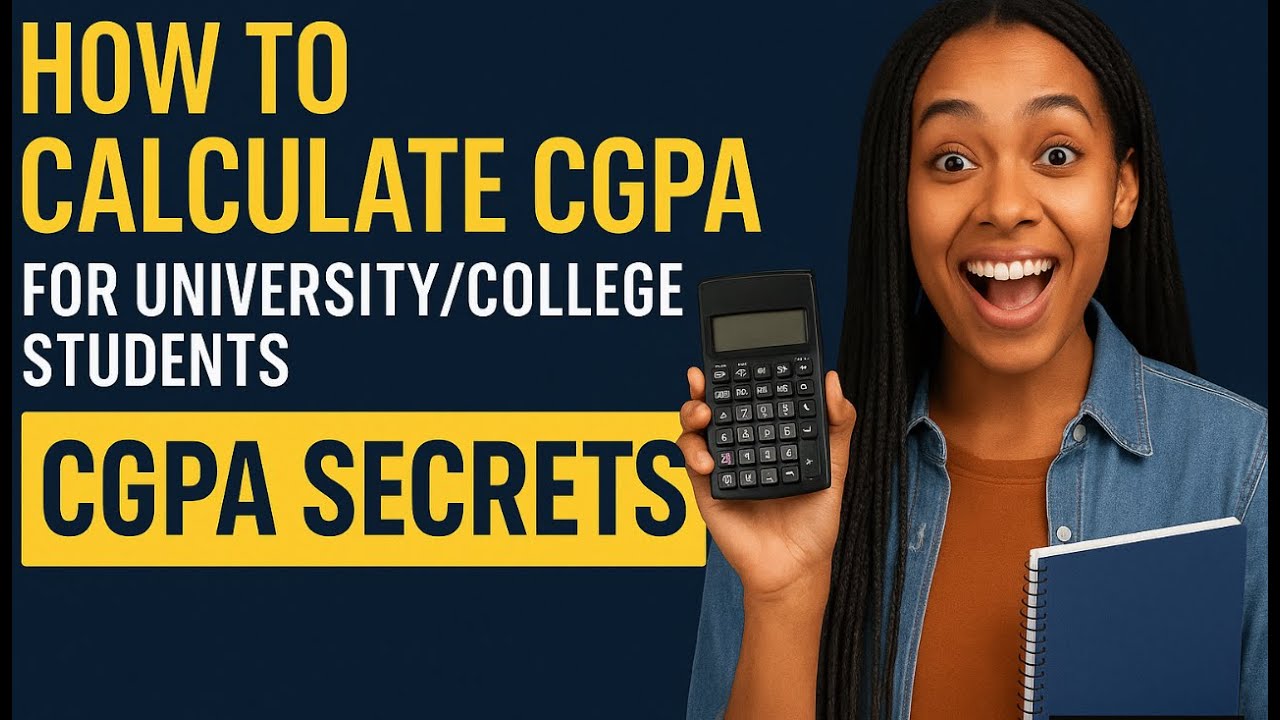 How to calculate your CGPA | Step-by-Step University Tutorial with