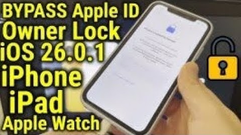 iOS 26 Bypass iCloud Lock Without Apple ID on iPhone, iPad FMI OFF ON Unlock Tool
