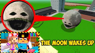 :    THE MOON WAKES UP        MINECRAFT