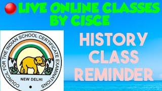Virtual Learning Series by CISCE History & Civics Online classes // ICSE 2021// History Online
