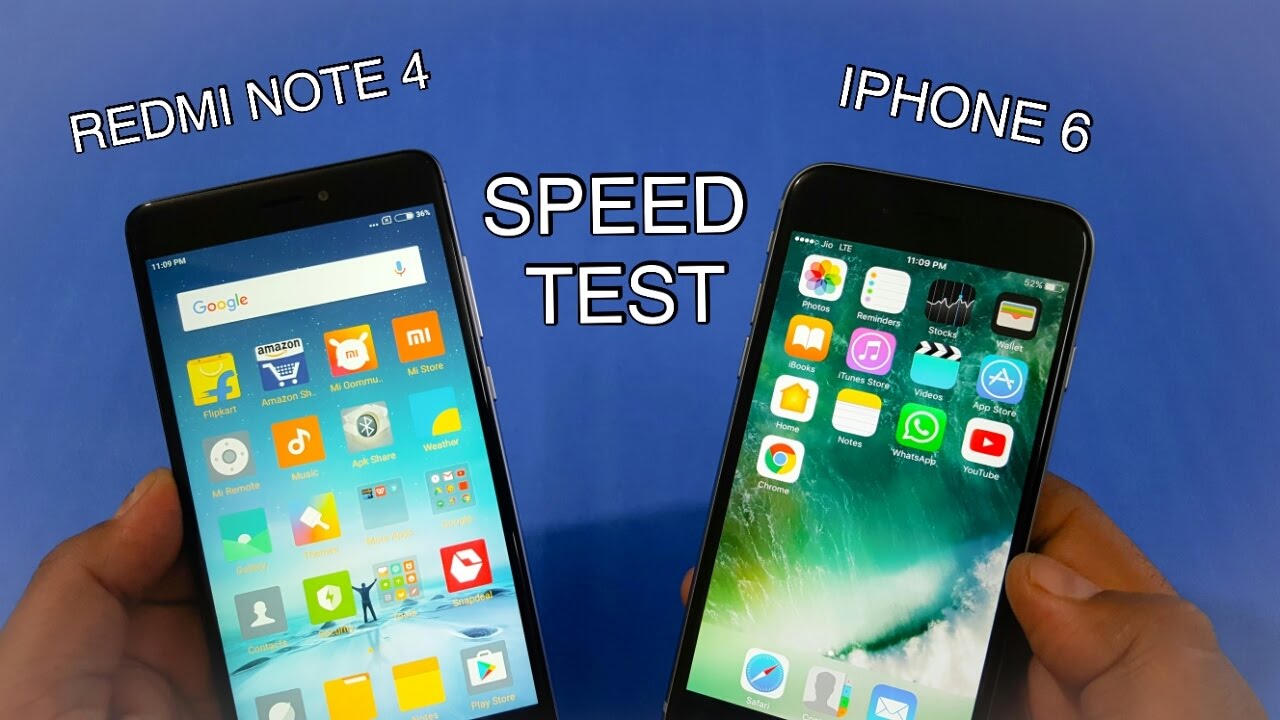 Xiaomi Redmi 6 Vs Iphone 6