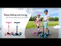 Let&#39;s enjoy Riding and funny with Mini Kids Electric Scooter!