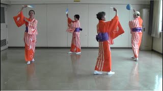 Japanese folk dance  ふるさと民踊盆踊り：宮城　七夕おどり（古くは藩祖伊達政宗公の時代から続く伝統行事として受け継がれ日本古来の星祭りの優雅さと飾りの豪華絢爛さを持つお祭りの踊り）