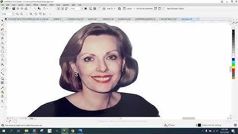 Corel Draw Tips & Tricks Remove background from a PHOTO Part 3