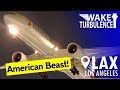 American Beast - Boeing 777-300 LAX Night Landing!