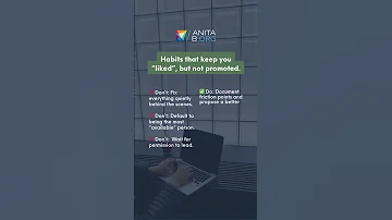 Habits That Keep You Liked But Not Promoted AnitaBorg 