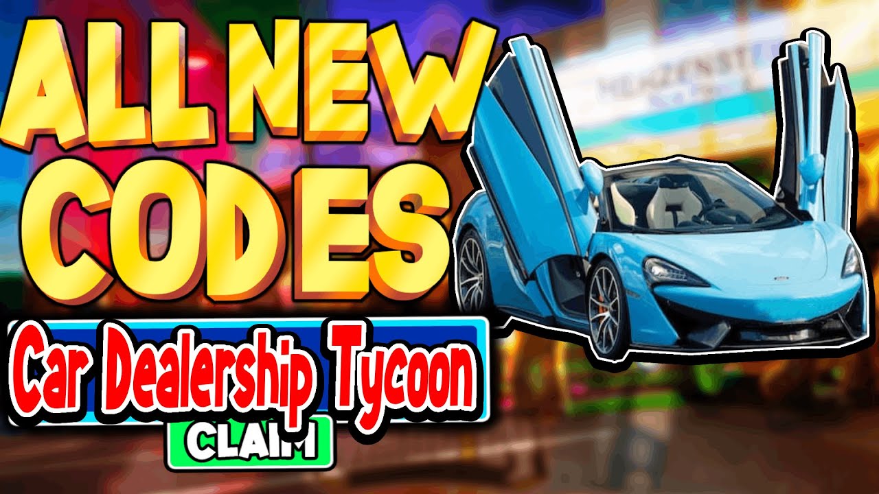 CAR DEALERSHIP TYCOON CODES *NEW HOUSE* SECRET UPDATE ROBLOX CAR