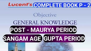 POST-MAURYA PERIOD ETC. LUCENT GKBOOK