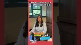 Week 1 of Wisdom Wednesday with Ann! #annzeilingold #wisdomwednesday #homebuyereducation