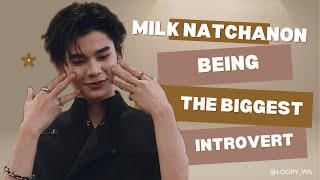 Milk natchanon being the biggest introvert surrounded by big extroverts #pitbabecast