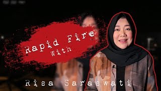 Rapid Fire with Risa Saraswati Pesan Untukmu Edition