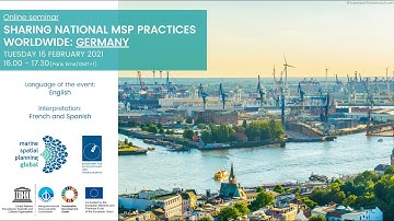 Sharing national Marine Spatial Planning practices worldwide: Germany