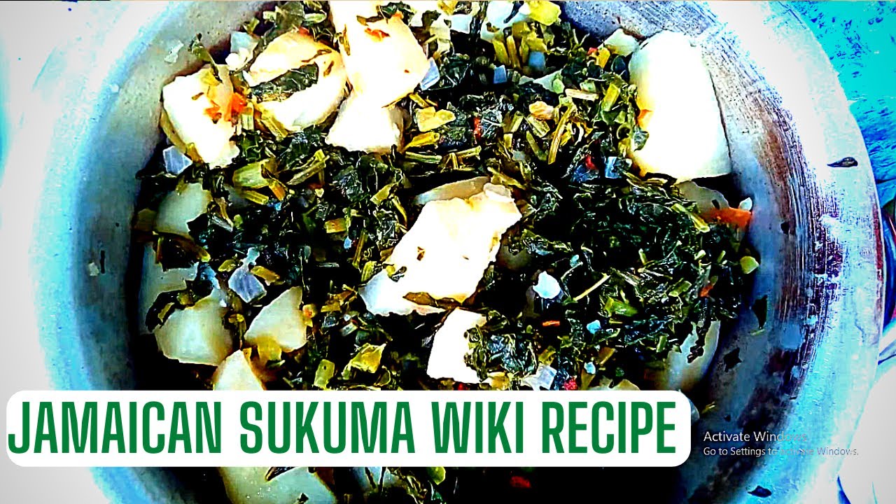 Jamaican Sukuma Wiki recipe (Pan Fried Collard Greens recipe) Instant