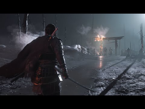 Видео: Ghost of Tsushima -пажилой самурай битва за пшено