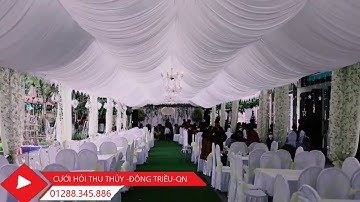 Ngỡ ngàng rạp đám cưới đẹp nhất đông triều - mạo khê - quảng ninh