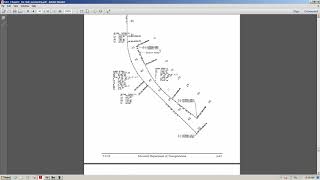 Road1 SS4 2.10 Civil Geometry Horizontal Exercise 2 Road1