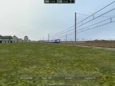 Blue Pullman HST on Bexworth Loop on Rail Simulator