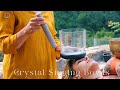 ♫ 乾淨無廣告 ♫ 100分鐘水晶石頌缽解鎖脈輪. 療癒冥想 100min Crystal Singing Bowls Healing Meditation - Heart Chakra