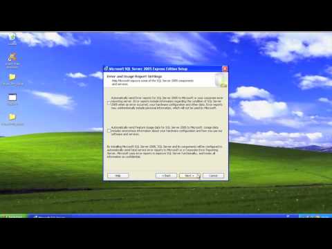 Instalando o Microsoft SQL 2005 Express