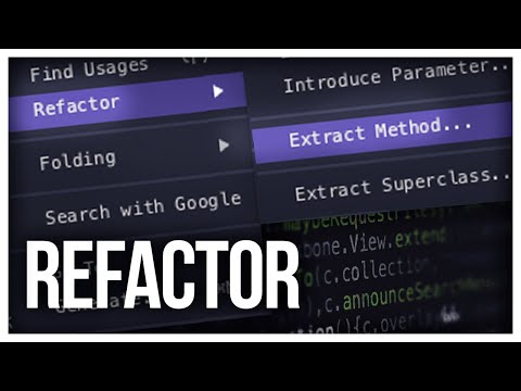 Video: ¿Qué es la refactorización en Visual Studio?