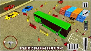 Modern Bus Drive 3D Parking new Games - Bus Games - Gameplay Walkthrough PART 2 (Android, iOS) screenshot 2
