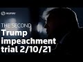 WATCH NOW: Trump impeachment trial live - Day 2