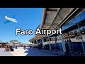 Faro international airport fao portugal  4k