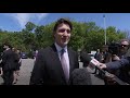 Propos du pm trudeau avant les funrailles de lancien ministre marc lalonde  26 mai 2023