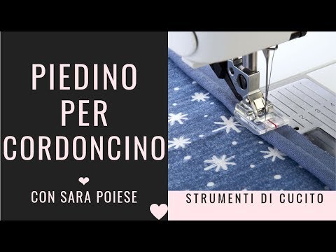 Video: Come Cucire Un Cordoncino
