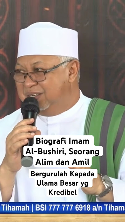 Biografi Imam Al Bushiri Penyusun Qosidah #burdah by #habibmiqdadbaharun