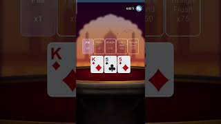 1x bet indian poker game video. screenshot 1