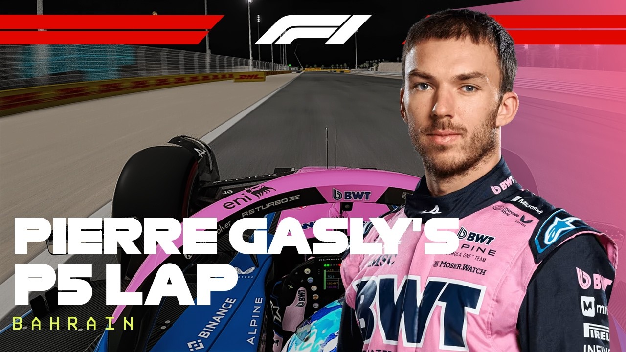 Pierre Gasly's P5 Lap | 2025 Bahrain Grand Prix | Assetto Corsa