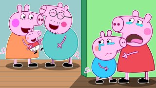 Poor Baby Peppa and Geogre is Abandoned? | Peppa Pig Funny Animation