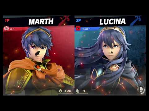 【スマブラSP】220423 vsルキナ03【マルス】